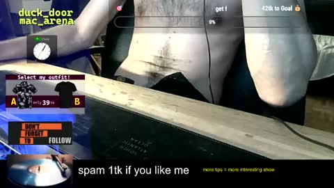 Snapshot of duck_door_mac_arena chatting on September 15, 11:05 pm duck_door_mac_arena online show from September 15, 11:05 pm