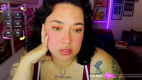 Snapshot of electricsapphire chatting on October 14, 4:13 am Alejandra online show from October 14, 4:13 am