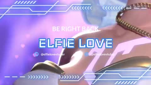 Snapshot of elfielovevt chatting on April 16, 5:25 pm Elfie Love online show from April 16, 5:25 pm