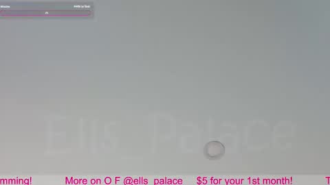 Snapshot of ells_palace chatting on October 11, 3:21 pm Ella Bella Bo Bella online show from October 11, 3:21 pm
