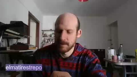 Snapshot of elmatirestrepo chatting on October 26, 4:24 pm Mati Restrepo online show from October 26, 4:24 pm