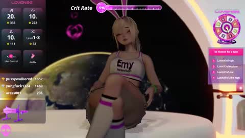 Snapshot of emyliveshow chatting on February 6, 5:12 am Hentai Hostess Club online show from February 6, 5:12 am