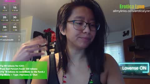 Snapshot of eroticalynn chatting on December 18, 9:08 pm Lynn online show from December 18, 9:08 pm