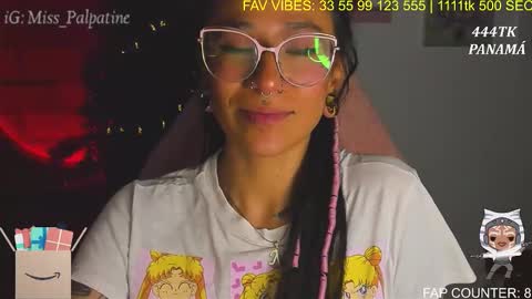 Snapshot of evil_miss_palpatin chatting on December 19, 11:56 pm Lucia Ilich.... IG miss palpatine NEXT SHOW 200724 online show from December 19, 11:56 pm