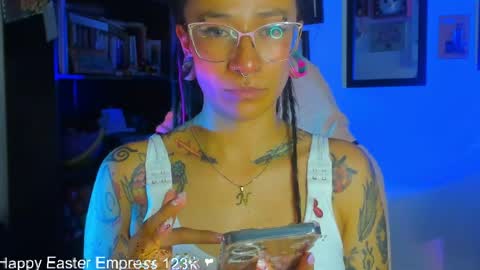 Snapshot of evil_miss_palpatin chatting on April 8, 3:39 am Lucia Ilich.... IG miss palpatine NEXT SHOW 200724 online show from April 8, 3:39 am