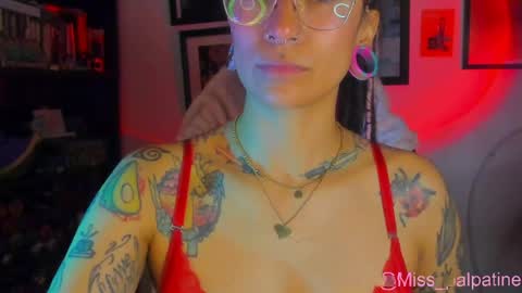 Snapshot of evil_miss_palpatin chatting on April 9, 3:06 am Lucia Ilich.... IG miss palpatine NEXT SHOW 200724 online show from April 9, 3:06 am