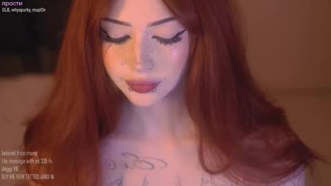 Alyson online show from September 19, 11:16 pm