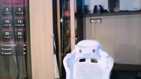 Snapshot of femalexa chatting on February 12, 2:54 pm Alexa online show from February 12, 2:54 pm