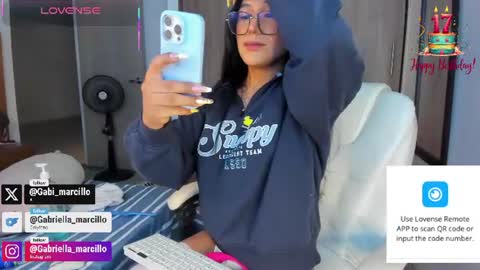 Snapshot of gabi_marcillo chatting on July 2, 11:11 pm Gabriella Marcillo online show from July 2, 11:11 pm