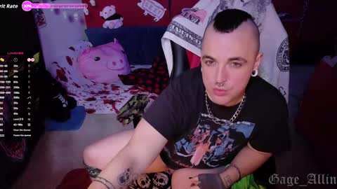 Gage Allin AKA Alpha Pussy online show from September 16, 4:19 pm