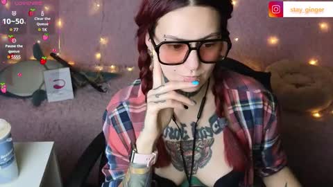 Ginger online show from February 10, 9:15 pm