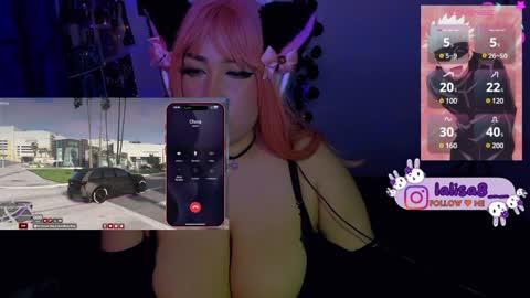 Snapshot of gloriette__ chatting on January 28, 8:47 am LALISA online show from January 28, 8:47 am