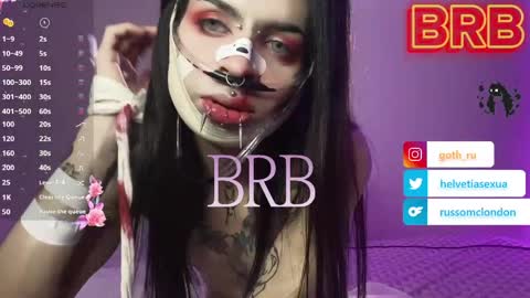 Snapshot of goth_ru chatting on May 16, 12:26 pm Russ online show from May 16, 12:26 pm