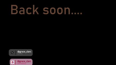 Grace clarc online show from March 23, 3:05 pm