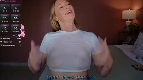 Green Eyed Goddess online show from May 28, 10:07 pm