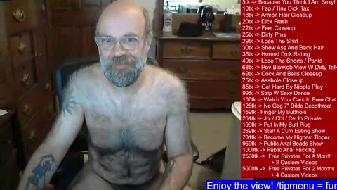 HairyDaddyBear69 online show from January 17, 2:18 pm