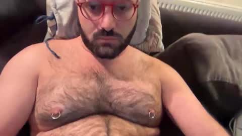 Snapshot of hairyleatherguy chatting on October 25, 10:15 pm Hairy Guy online show from October 25, 10:15 pm