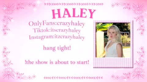 Haley online show from April 1, 3:31 pm