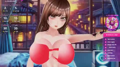 Hanae online show from January 8, 1:30 am