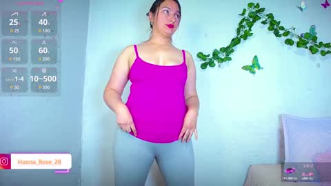 Snapshot of hanna_rose_28 chatting on January 25, 12:16 pm Hanna online show from January 25, 12:16 pm