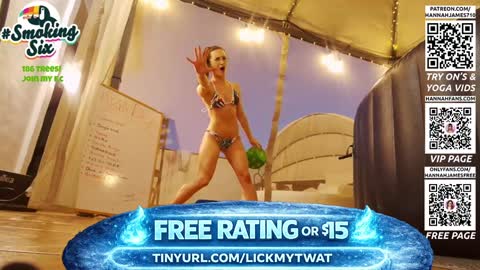 Hannah James online show from January 18, 3:27 pm