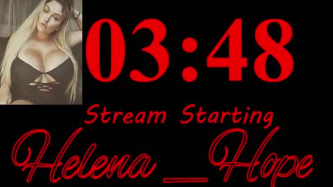 Helena Hope online show from September 26, 5:00 am