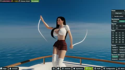Snapshot of hinata__sweet chatting on May 14, 6:31 am Hanna online show from May 14, 6:31 am