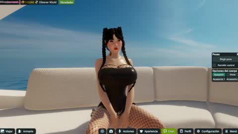 Snapshot of hinata__sweet chatting on May 19, 4:52 am Hanna online show from May 19, 4:52 am