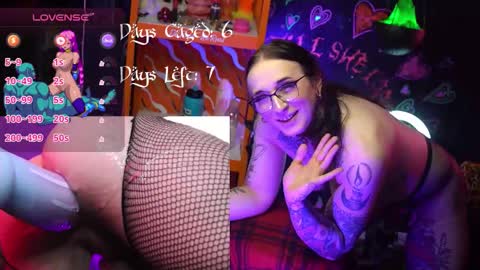 Snapshot of hotpinknymph chatting on December 22, 3:36 am Elora Rainn online show from December 22, 3:36 am