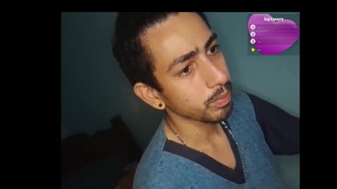 Snapshot of iloveman24 chatting on January 2, 2:22 am AARON online show from January 2, 2:22 am