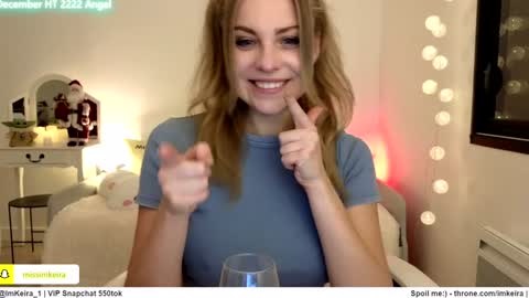 ImKeira online show from December 18, 10:46 pm