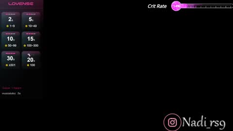 Snapshot of imnadiaroses chatting on February 9, 9:16 am Nadia online show from February 9, 9:16 am