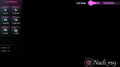 Snapshot of imnadiaroses chatting on February 24, 10:26 am Nadia online show from February 24, 10:26 am