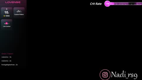 Snapshot of imnadiaroses chatting on February 24, 4:36 pm Nadia online show from February 24, 4:36 pm