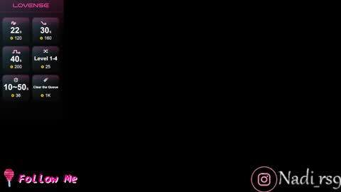 Snapshot of imnadiaroses chatting on March 6, 6:05 pm Nadia online show from March 6, 6:05 pm