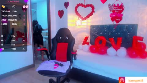 isabel  online show from February 14, 1:40 pm