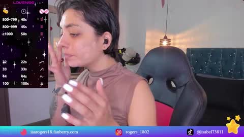 isabel  online show from March 22, 5:05 pm