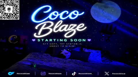 CoCo Blaze online show from July 8, 1:43 am