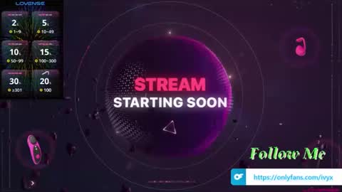 Ivy Nyxx online show from January 31, 9:37 pm