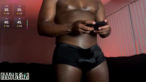 IzzyBear online show from November 10, 5:50 am