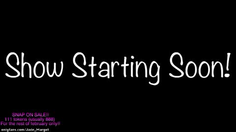 Snapshot of jade_margot chatting on February 17, 3:47 am Jade Margot online show from February 17, 3:47 am