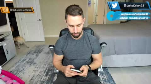 Jake Orion online show from January 25, 9:57 pm