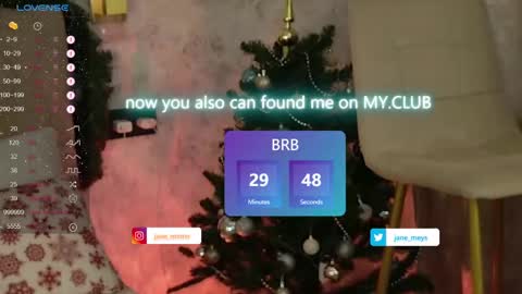 Snapshot of jane_meys chatting on January 4, 8:06 am your kitty JANE roawww online show from January 4, 8:06 am