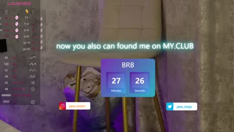 Snapshot of jane_meys chatting on January 26, 11:17 am your kitty JANE roawww online show from January 26, 11:17 am