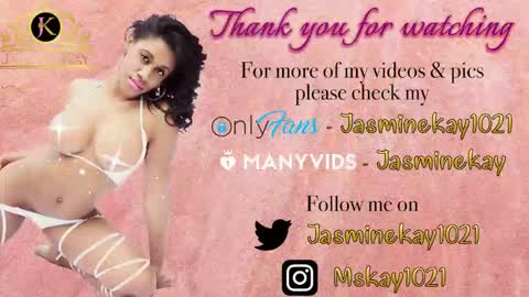 JasmineKay online show from October 13, 8:53 pm