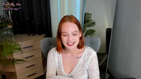 Snapshot of jennifer_shy_ chatting on February 27, 1:17 pm Jennifer online show from February 27, 1:17 pm