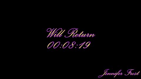 Snapshot of jenniferfrost chatting on January 6, 5:16 pm Jenni online show from January 6, 5:16 pm