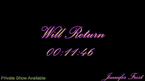 Snapshot of jenniferfrost chatting on February 15, 10:17 pm Jenni online show from February 15, 10:17 pm