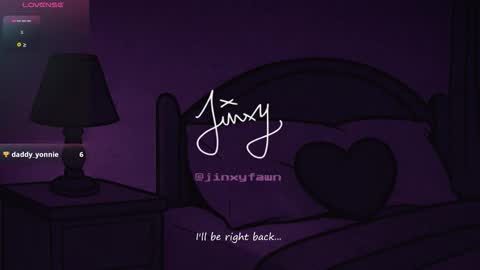 jinxyfawn online show from February 13, 11:01 pm