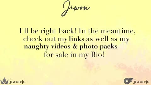 Jiwon online show from February 1, 5:26 pm